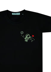 Glow in the Dark Astronaut Men's T-Shirt