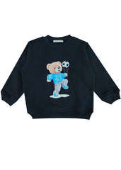 Lets Play Teddy Fleece Kids Sweatshirt