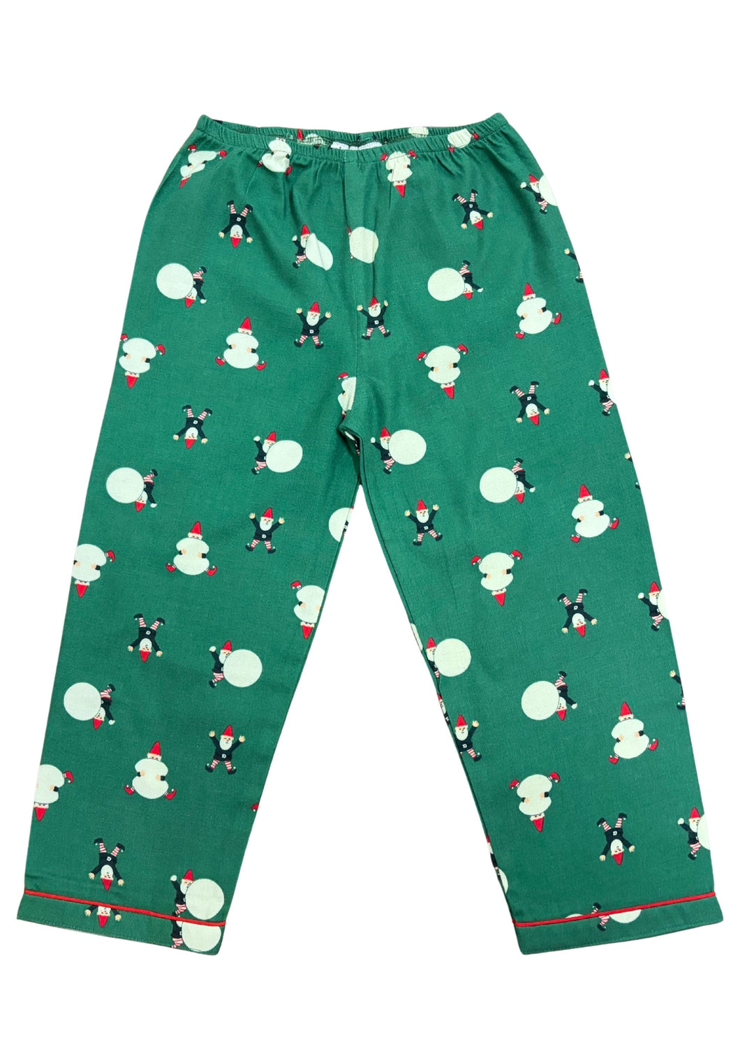 Little Elf Dreams Cotton Flannel Long Sleeve Kids Night Suit