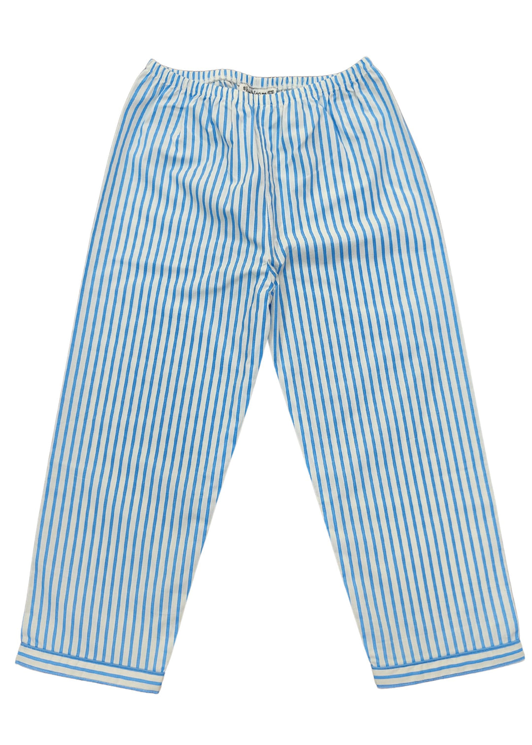 Light Blue Stripe Long Sleeve Kids Night Suit