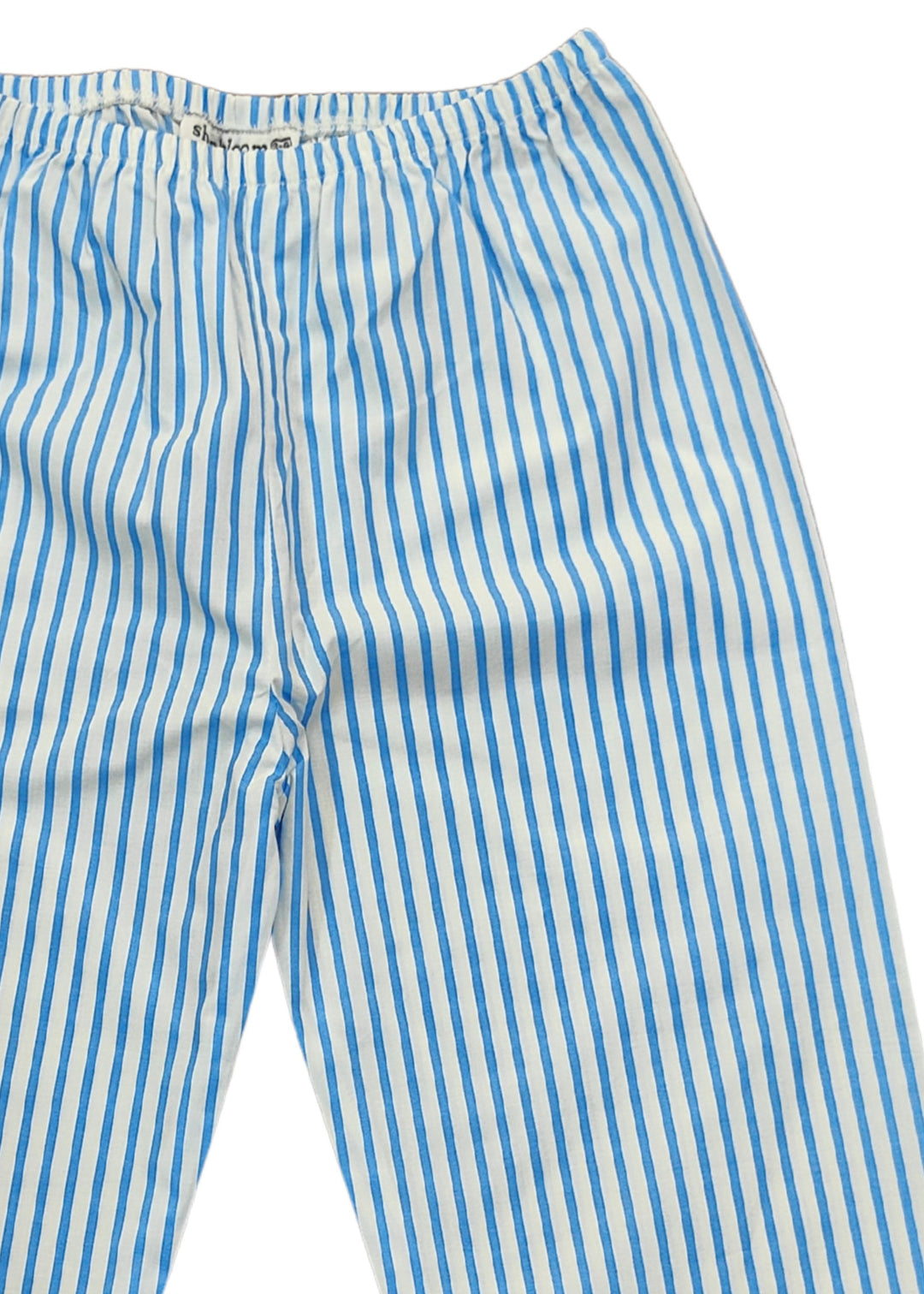 Light Blue Stripe Long Sleeve Kids Night Suit