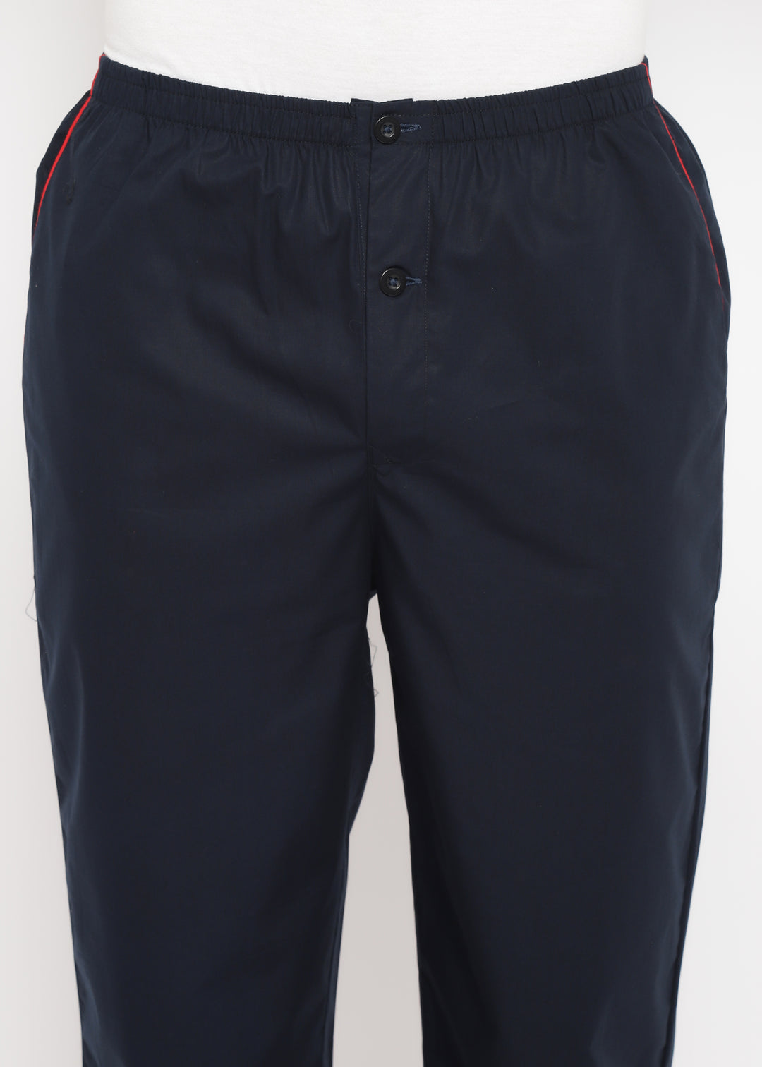 Groom Glitter Print Long Sleeve Men's Night Suit