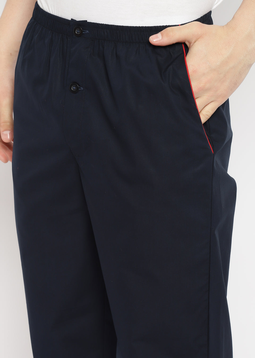 Groom Glitter Print Long Sleeve Men's Night Suit