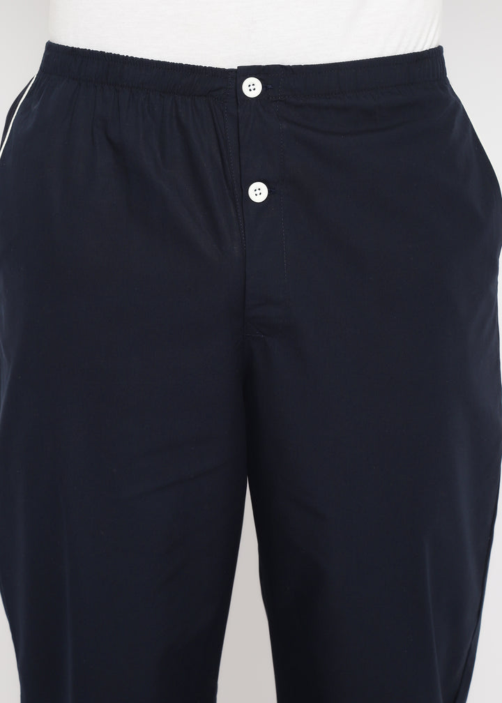 Mr Glitter Print Long Sleeve Men's Night Suit