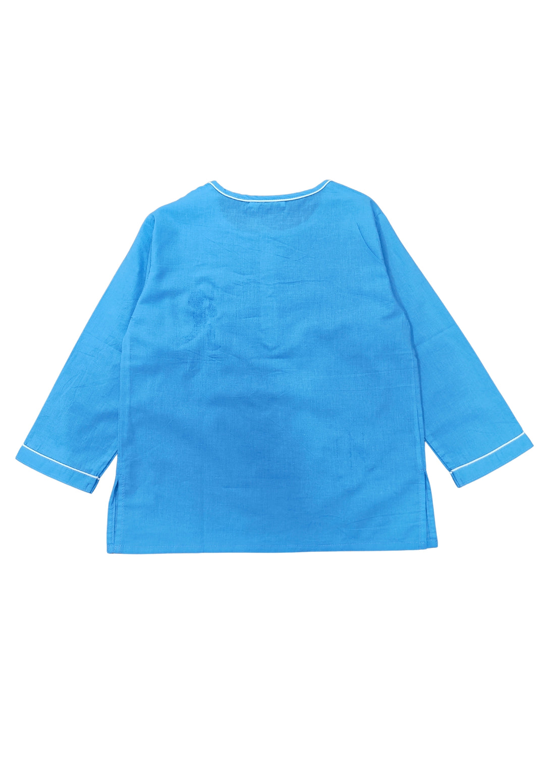 Wicket & Snooze Print Round Neck Long Sleeve Kids Night Suit