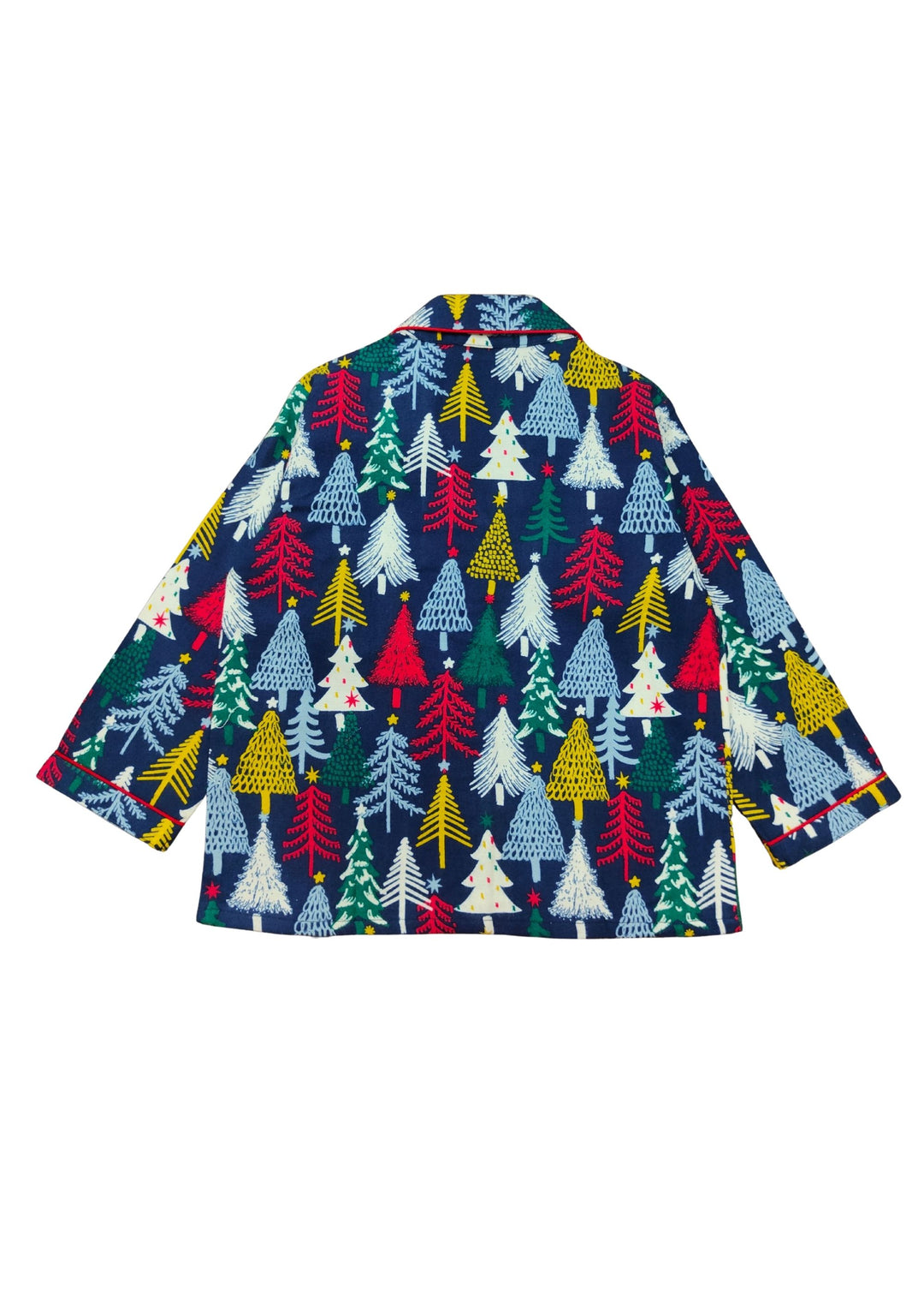 Merry Tree Magic Cotton Flannel Long Sleeve Kids Night Suit