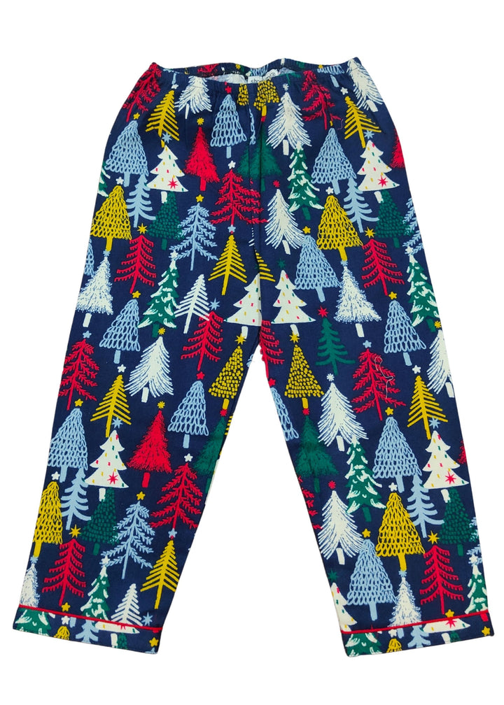 Merry Tree Magic Cotton Flannel Long Sleeve Kids Night Suit