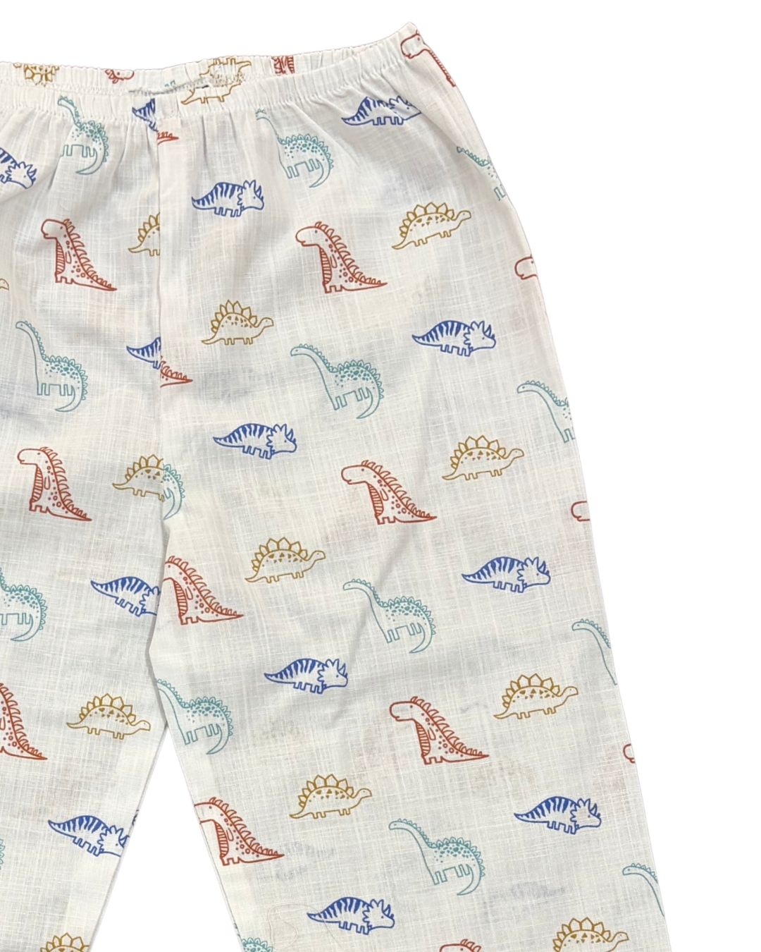 Little Roars Print Long Sleeve Kids Night Suit