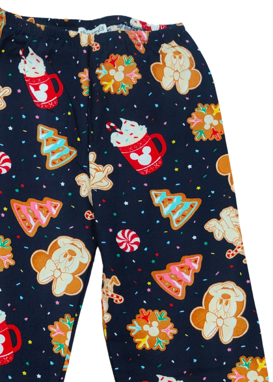 Gingerbread Dreams Cotton Flannel Long Sleeve Kids Night Suit