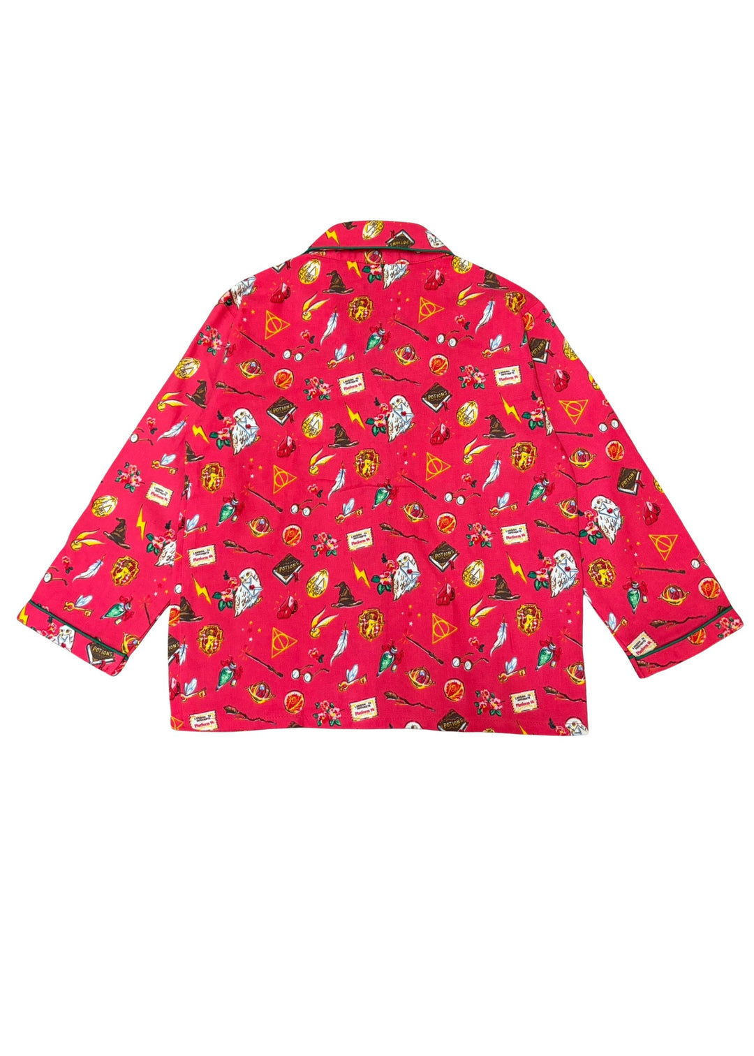 Magic Spell Cotton Flannel Long Sleeve Kids Night Suit