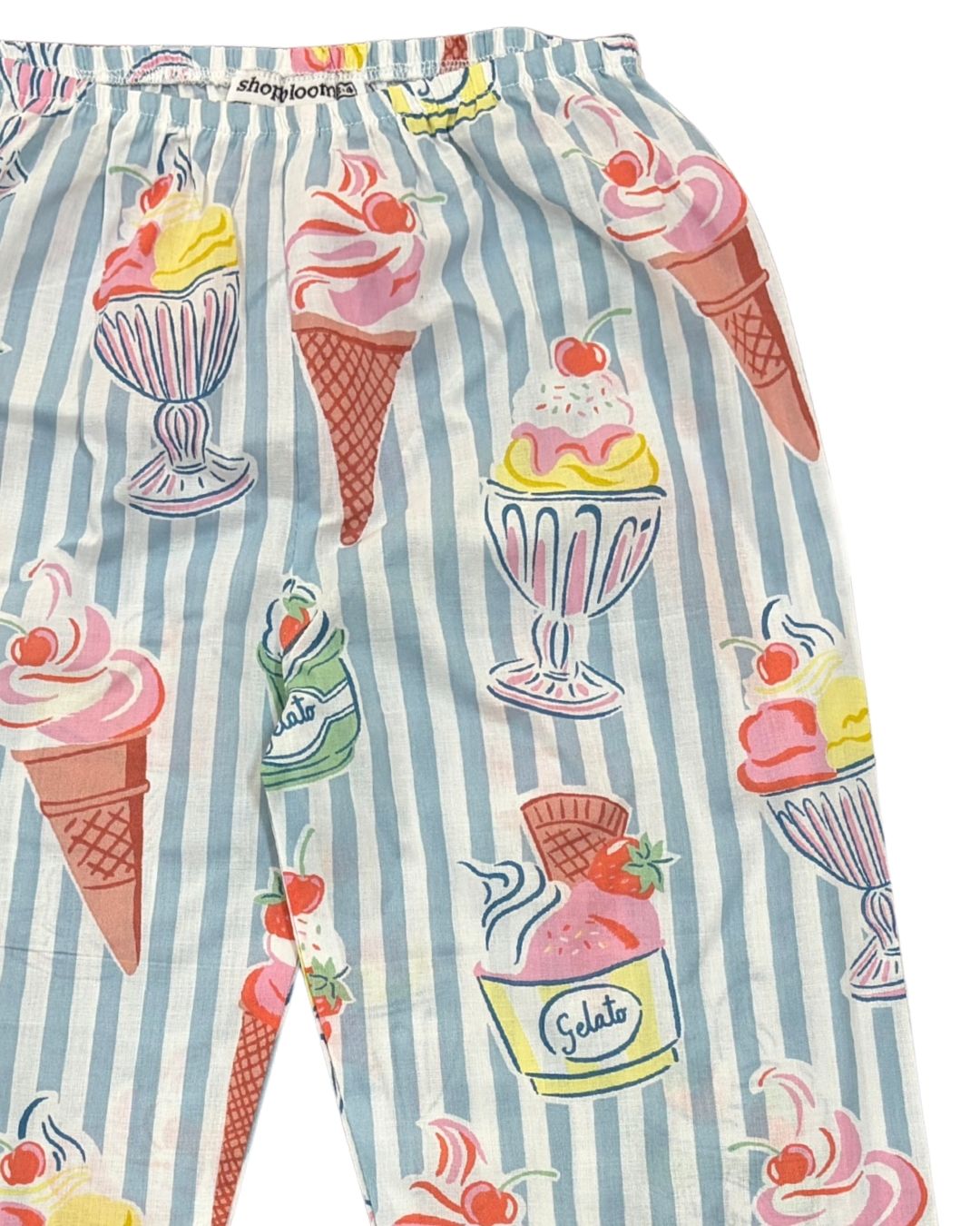 Sweet Scoops Print Long Sleeve Kids Night Suit