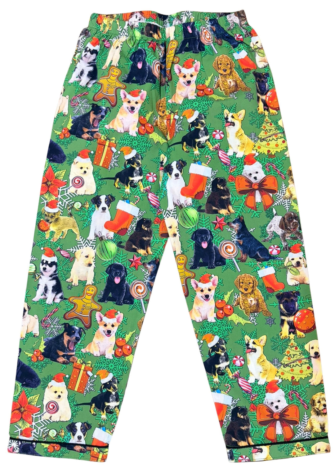 Happy Paws Print Long Sleeve Kids Night Suit