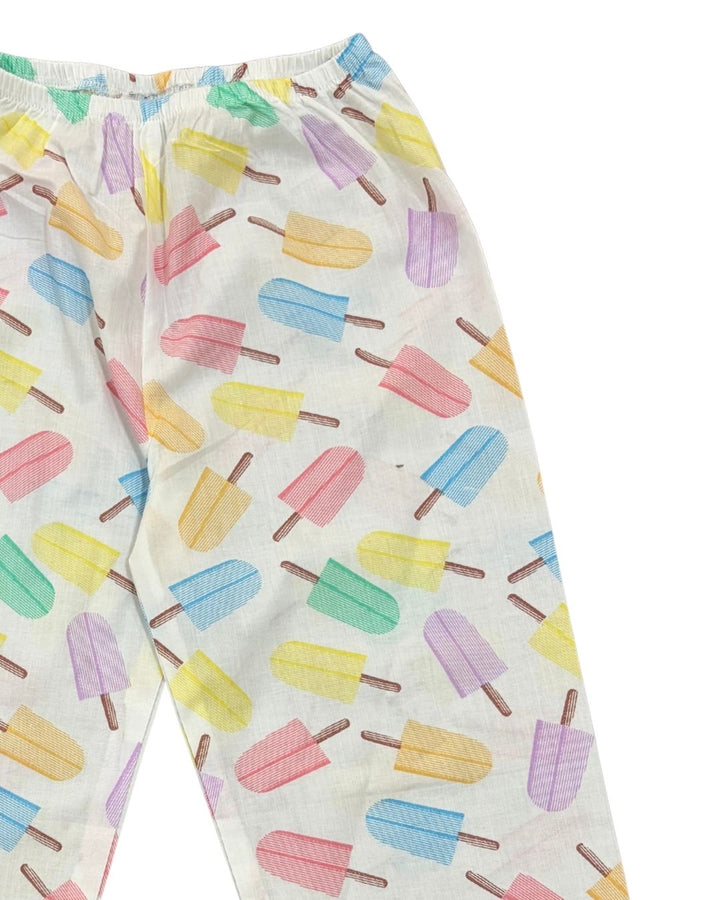 Frosty Pops Print Long Sleeve Kids Night Suit