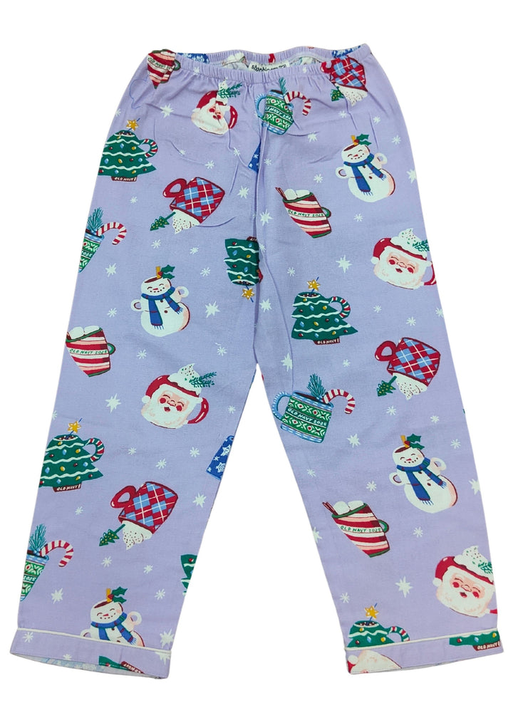 Winter Whispers Cotton Flannel Long Sleeve Kids Night Suit