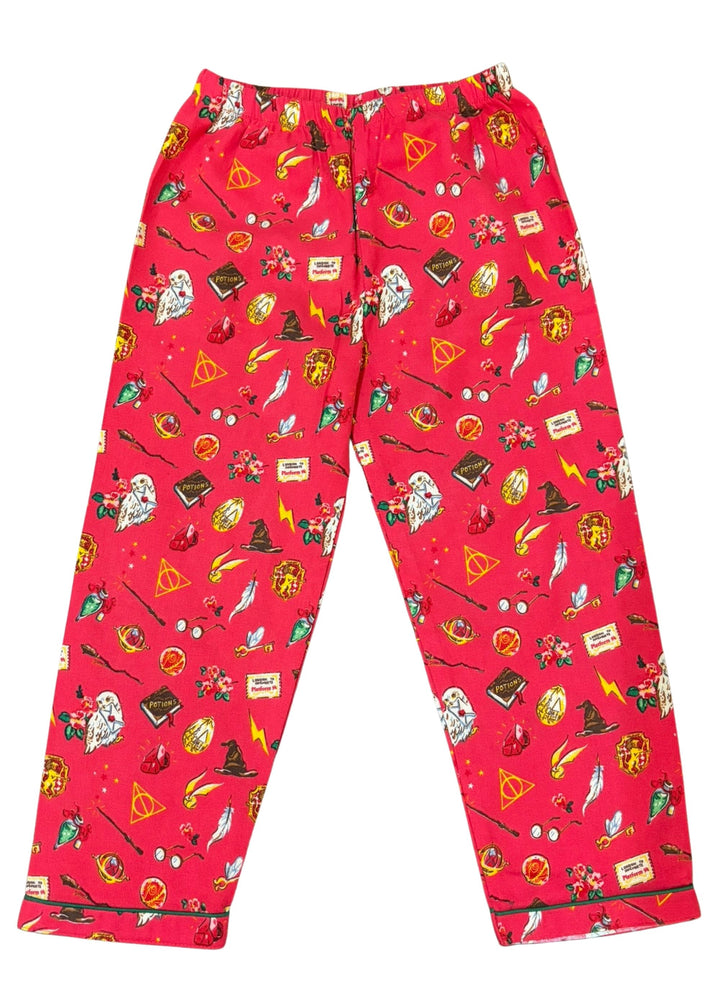 Magic Spell Cotton Flannel Long Sleeve Kids Night Suit