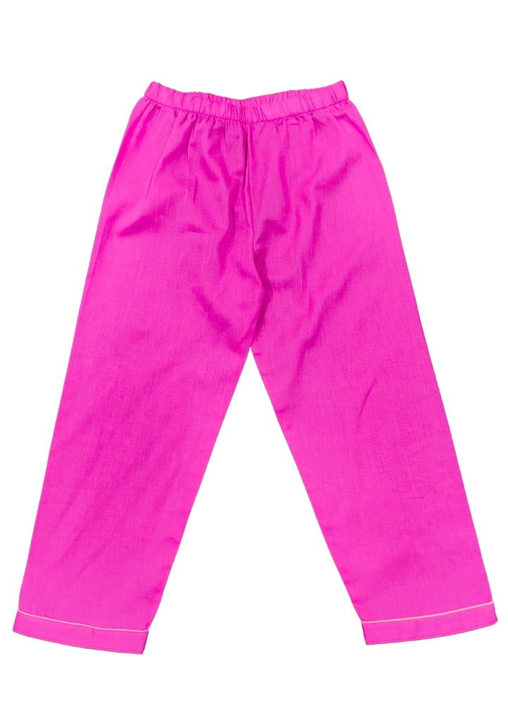 Sparkle Like A Unicorn Glitter Print Round Neck Long Sleeve Kids Night Suit