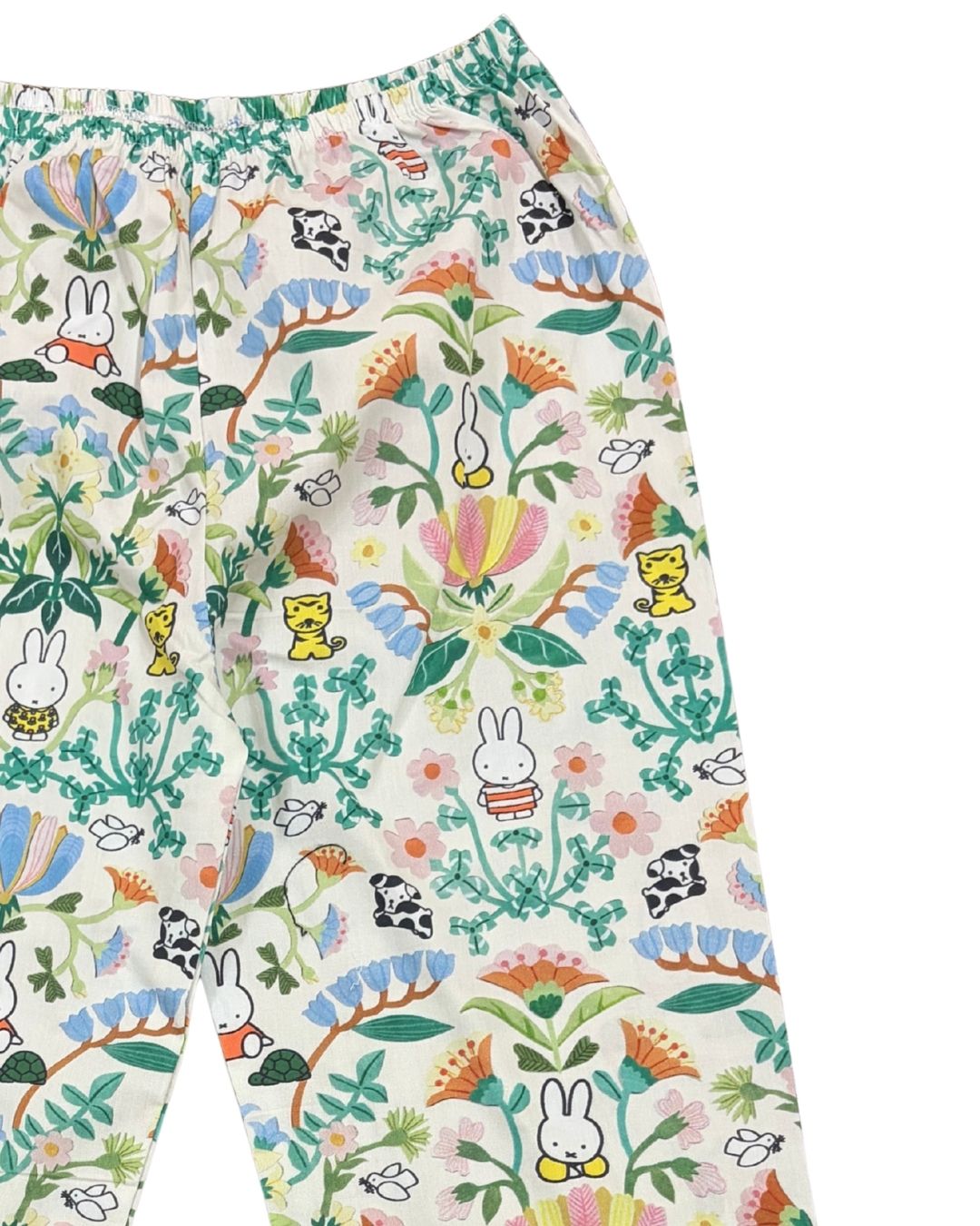 Little Meadow Friends Print Long Sleeve Kids Night Suit