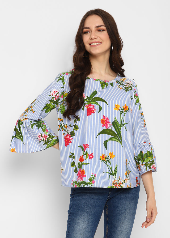 Printed Cotton Top