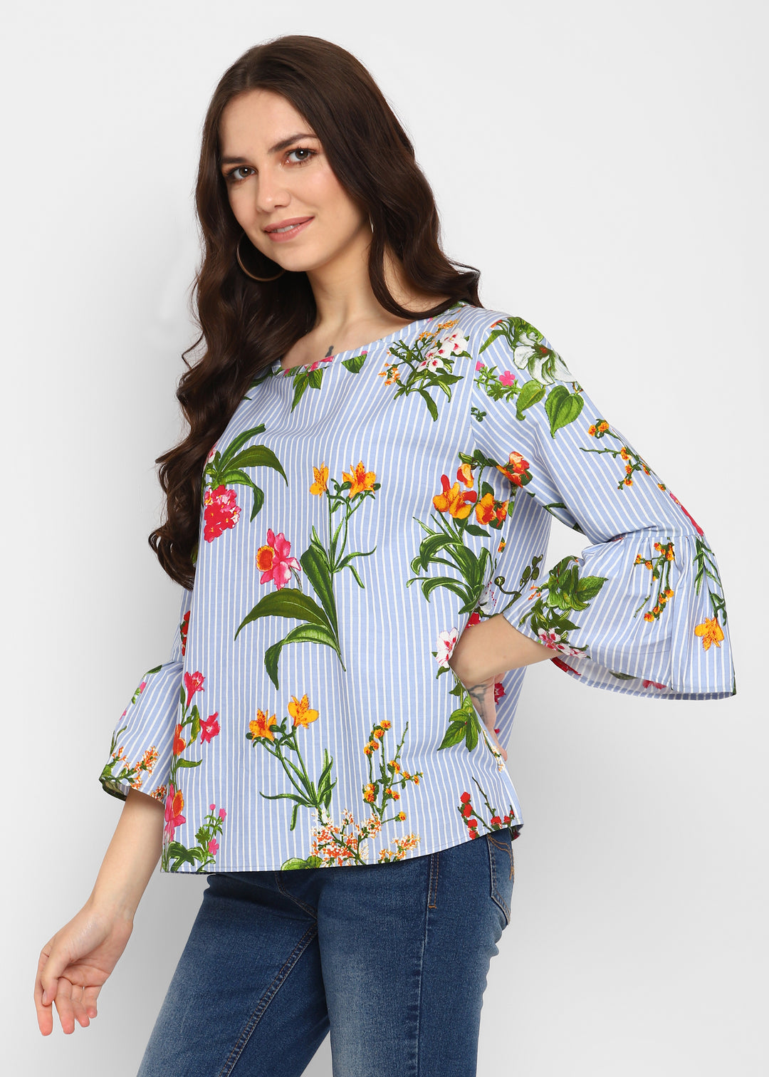 Printed Cotton Top