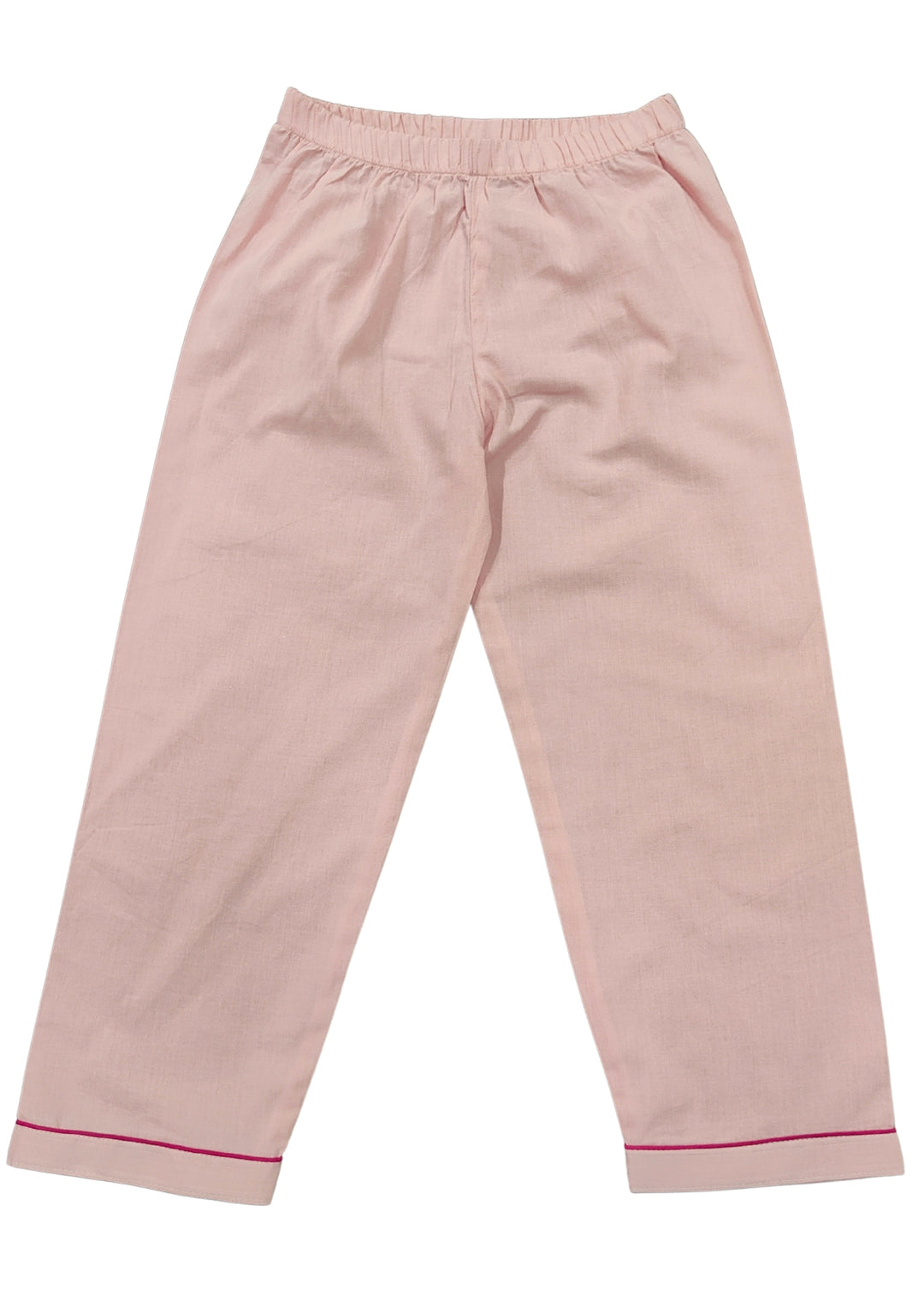 Mermaid At Heart Glitter Print Round Neck Long Sleeve Kids Night Suit