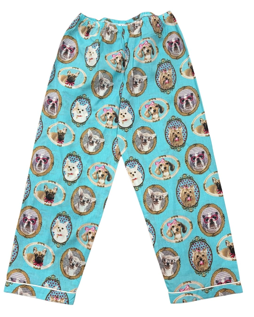 Happy Tails Print Long Sleeve Kids Night Suit