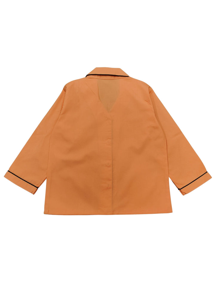 Haunted Night Cotton Long Sleeve Kids Night Suit