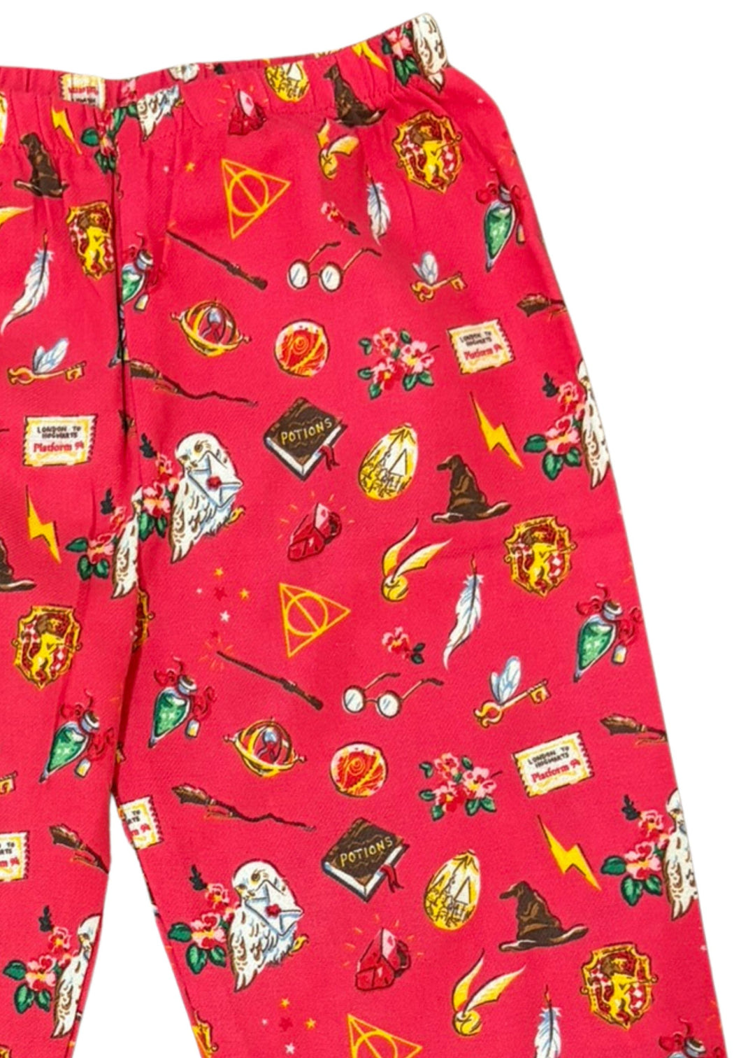Magic Spell Cotton Flannel Long Sleeve Kids Night Suit