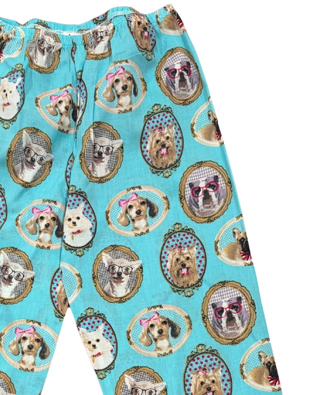 Happy Tails Print Long Sleeve Kids Night Suit