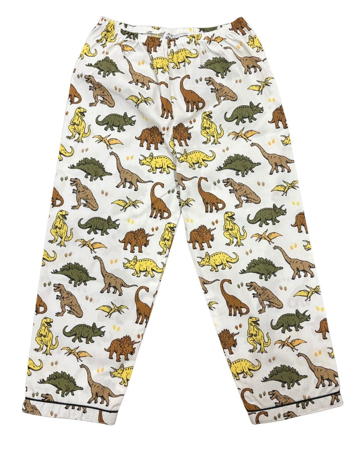 Dino Adventure Print Long Sleeve Kids Night Suit