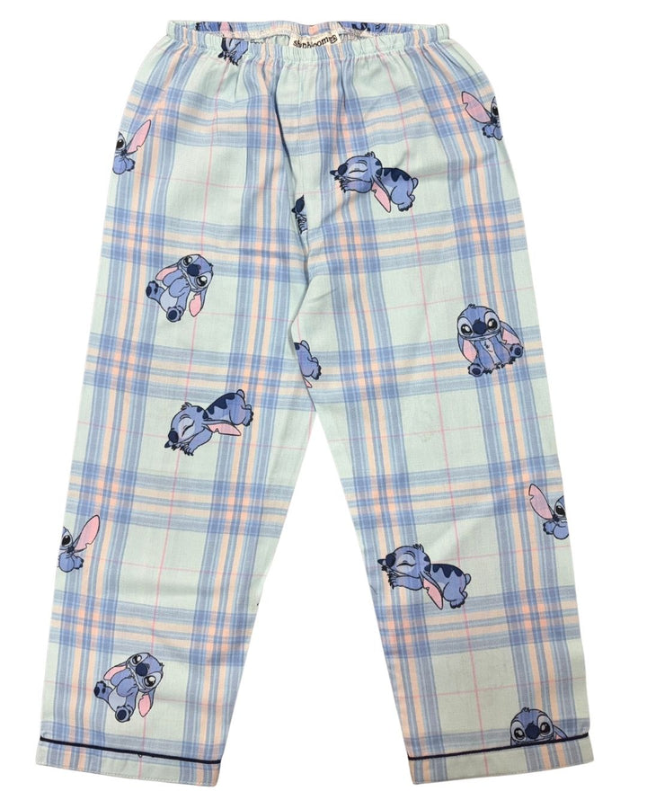 Sleepy Stitch Print Long Sleeve Kids Night Suit