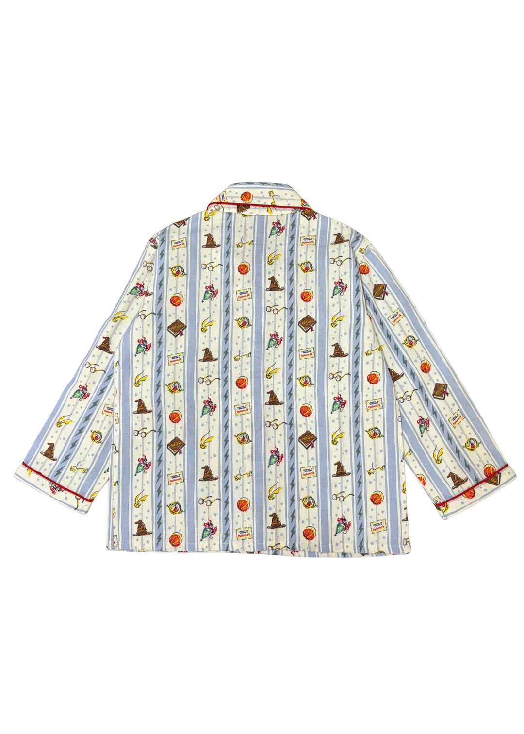 Little Wizard Cotton Flannel Long Sleeve Kids Night Suit