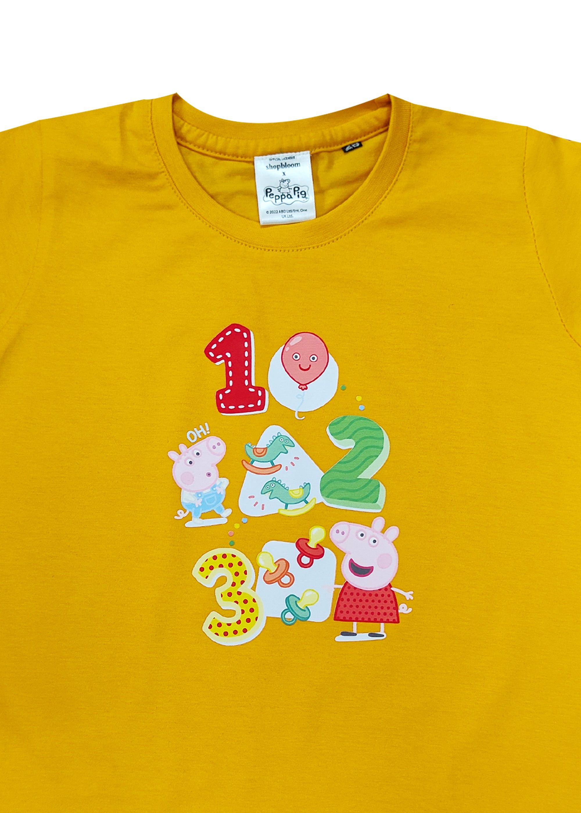 Peppa 1-2-3 Kid's T-Shirt