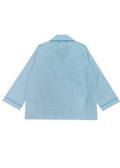 Peppa Pig Bedtime Sky Blue Print Long Sleeve Kids Night Suit