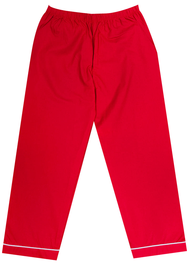 Kids Customized Name Gingerbread Print Long Sleeve Night Suit