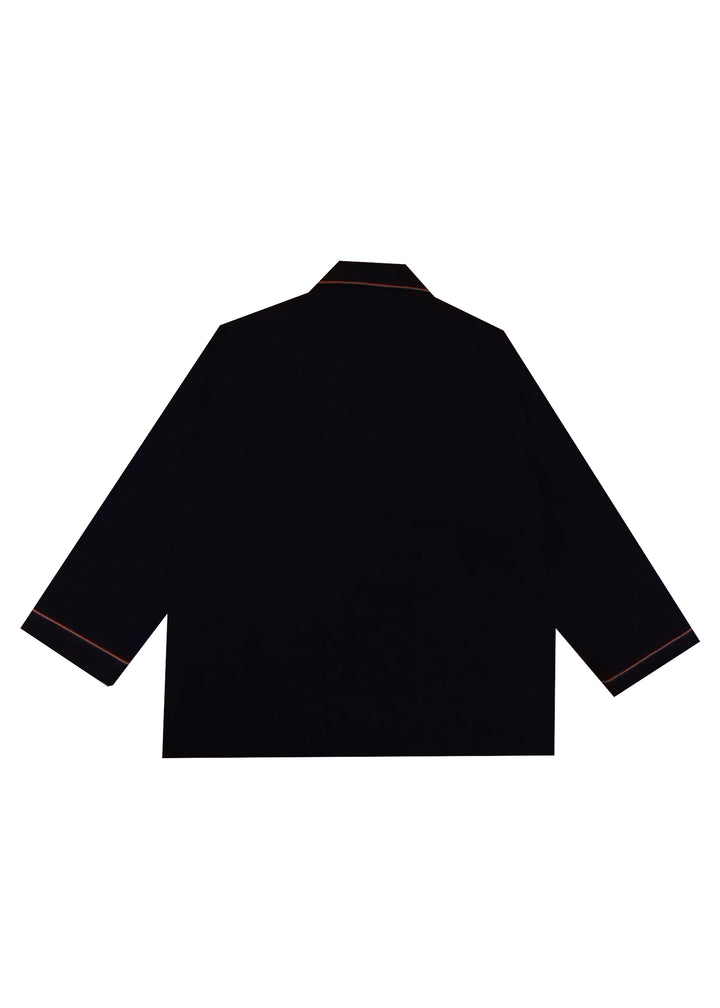 Halloween Trick or Treat Glow in the Dark Print Long Sleeve Kids Night Suit