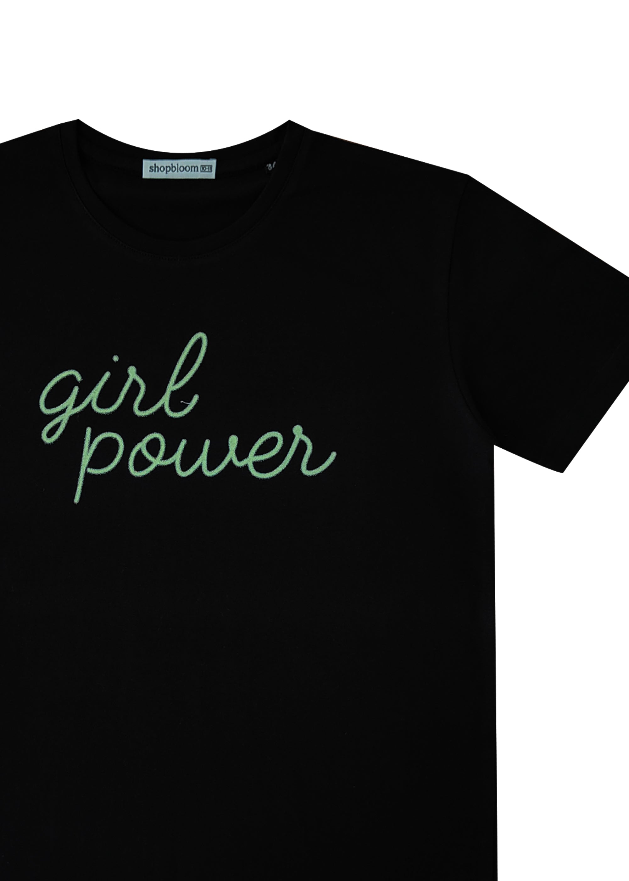 Glow in the Dark Girl Power Women's T-Shirt