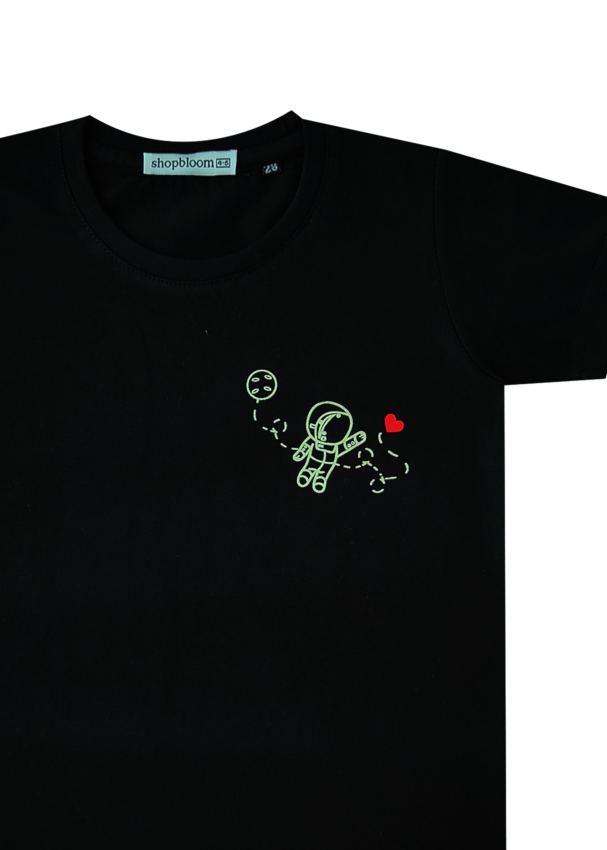 Glow in the Dark Astronaut Women's T-Shirt