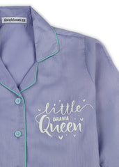 GID Little Drama Queen Long Sleeve Kids Night Suit