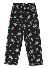 Astronaut Print Long Sleeve Kids Night Suit
