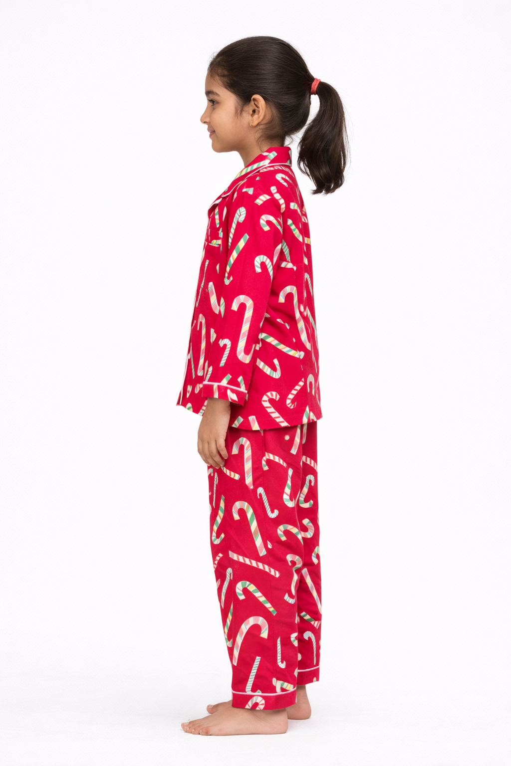 Sweet Treat Cotton Flannel Long Sleeve Kids Night Suit