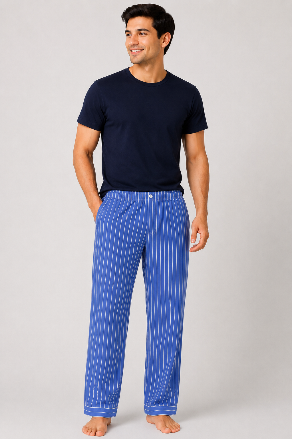 Coastal Pinstripe Pajama