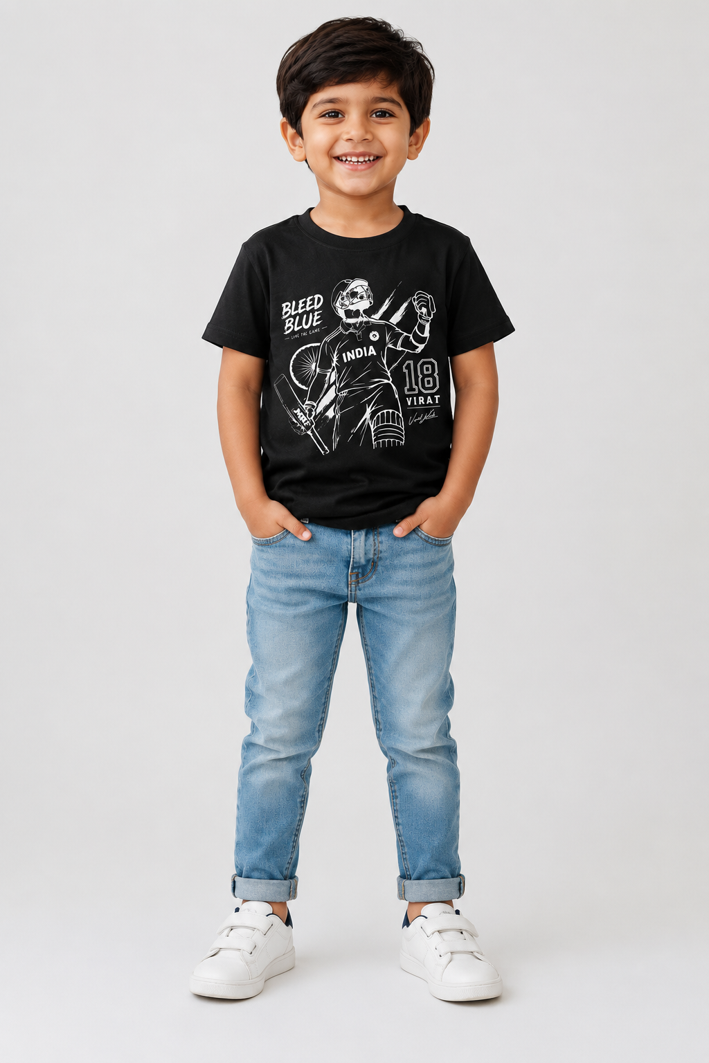 Virat 18 Champion Glow T-Shirt