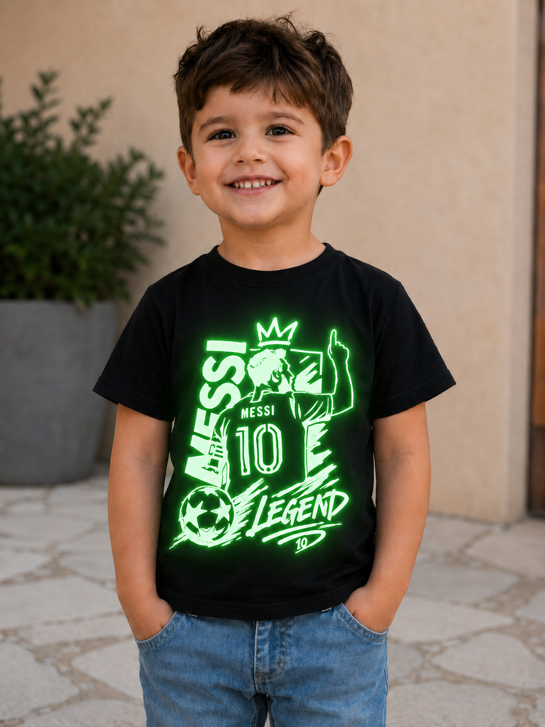 Messi Legend No. 10 Glow T-Shirt