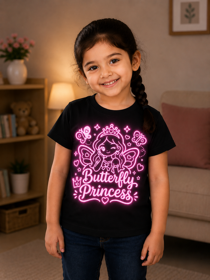 Butterfly Princess Glow-in-the-Dark T-Shirt