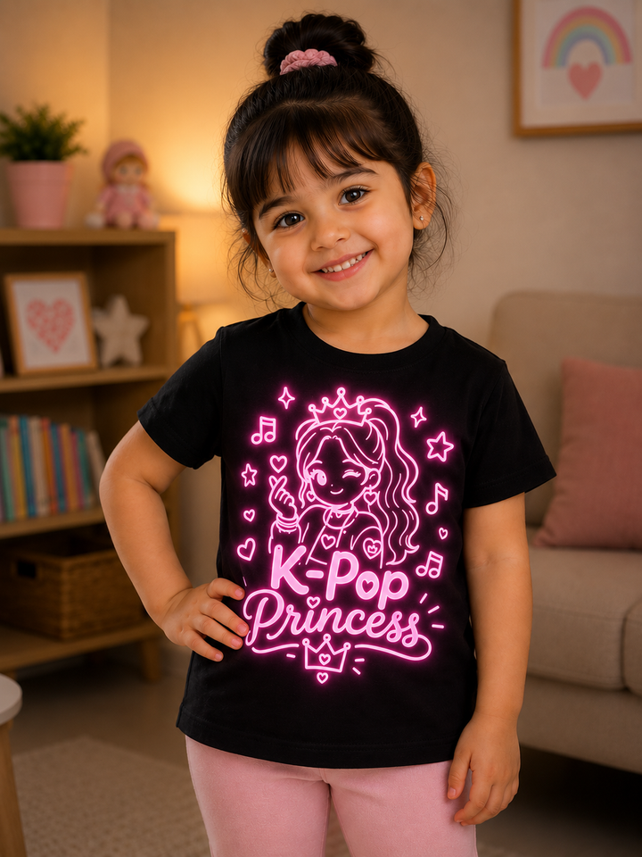 K-Pop Princess Glow-in-the-Dark T-shirt