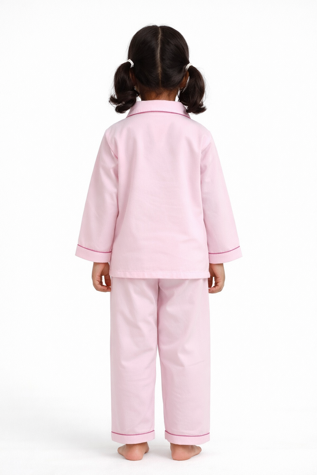 Happy Birthday Pink Long Sleeve Kids Night Suit
