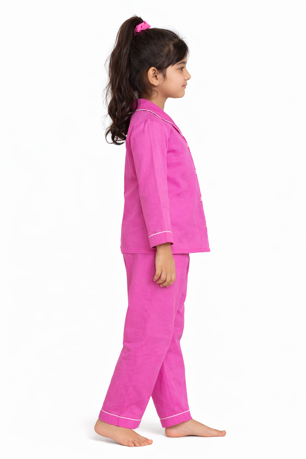 Pink Unicorn Long Sleeve Kids Night Suit