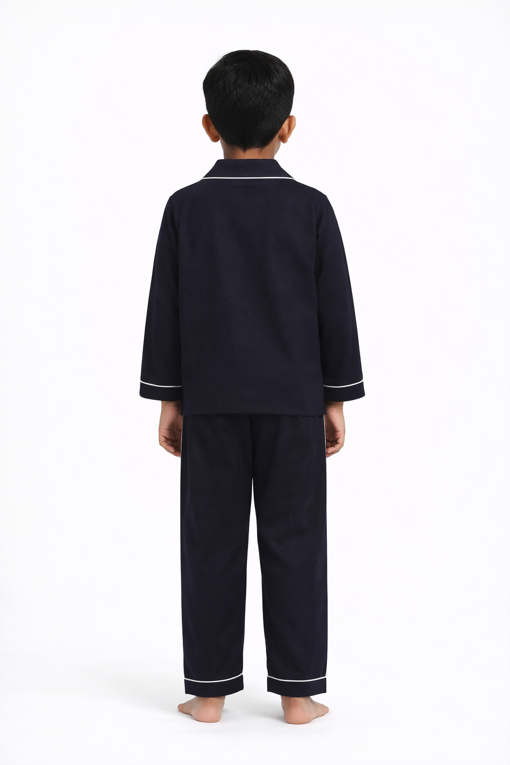 Car Glow in the Dark  Print Long Sleeve Kids Night Suit