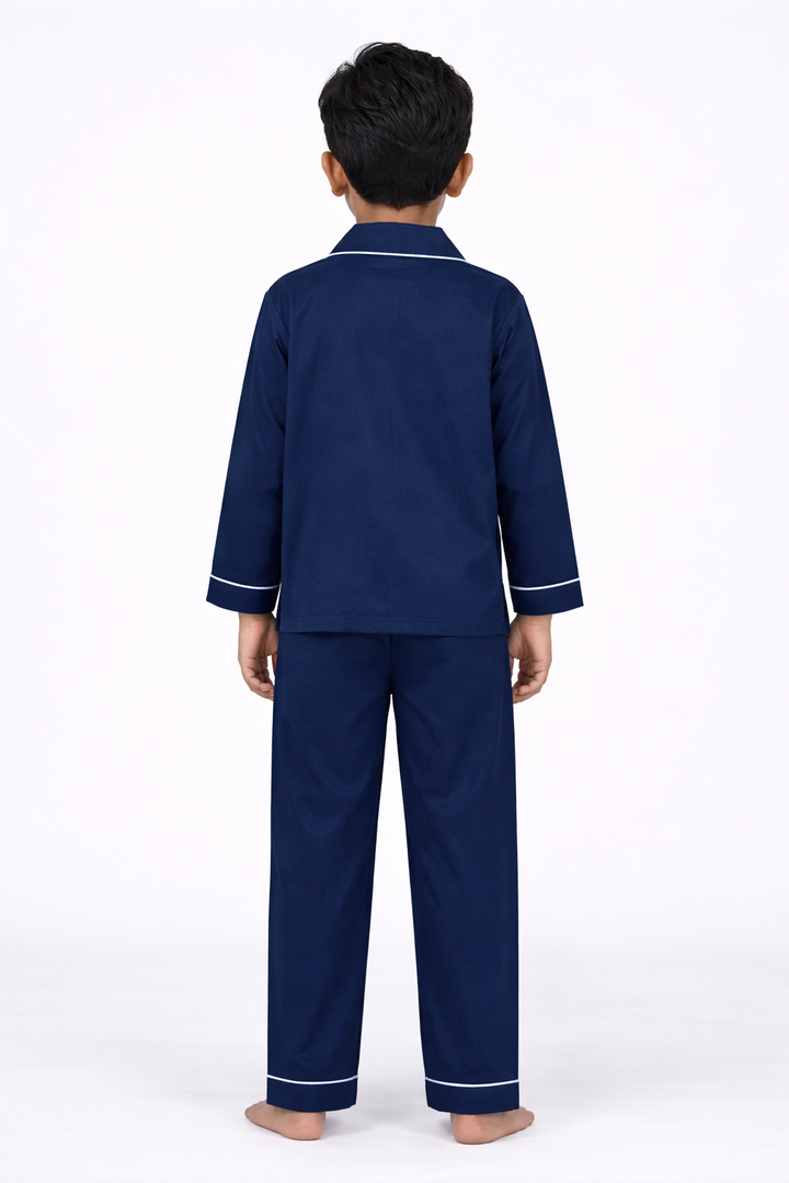 Birthday Bear Glow in the Dark Print Long Sleeve Kids Night Suit