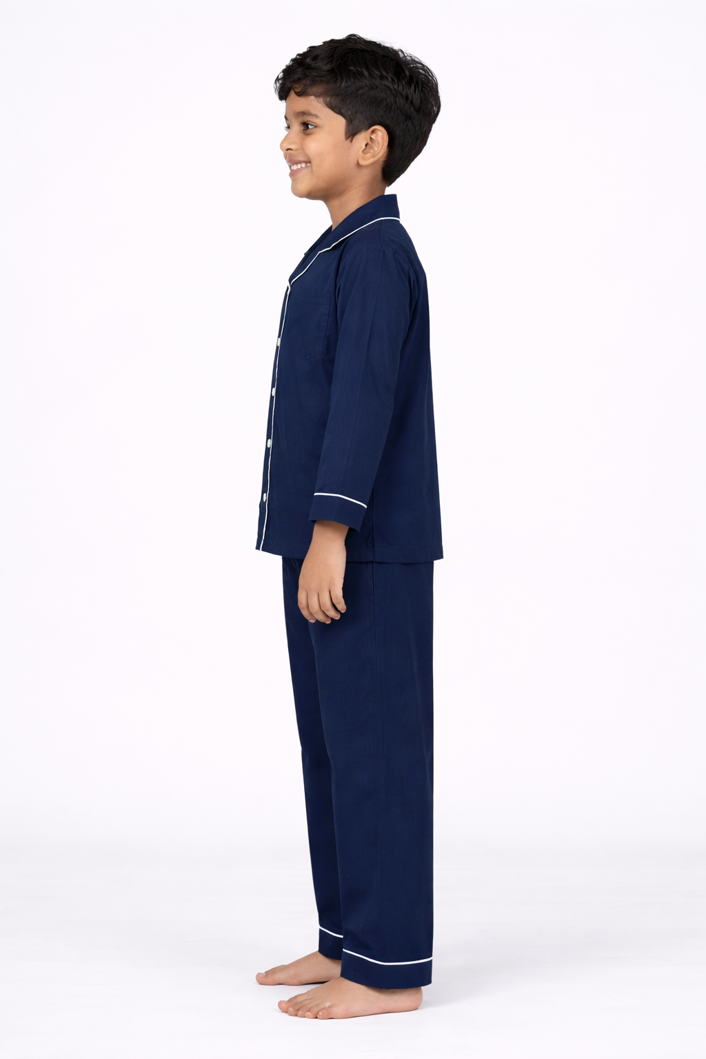 Birthday Bear Glow in the Dark Print Long Sleeve Kids Night Suit